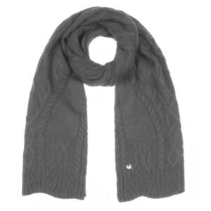 New! Ugg lurex cableknit long sweater scarf gray nwt 27225